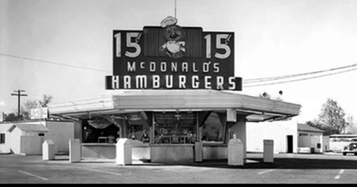 McDonald's antigamente