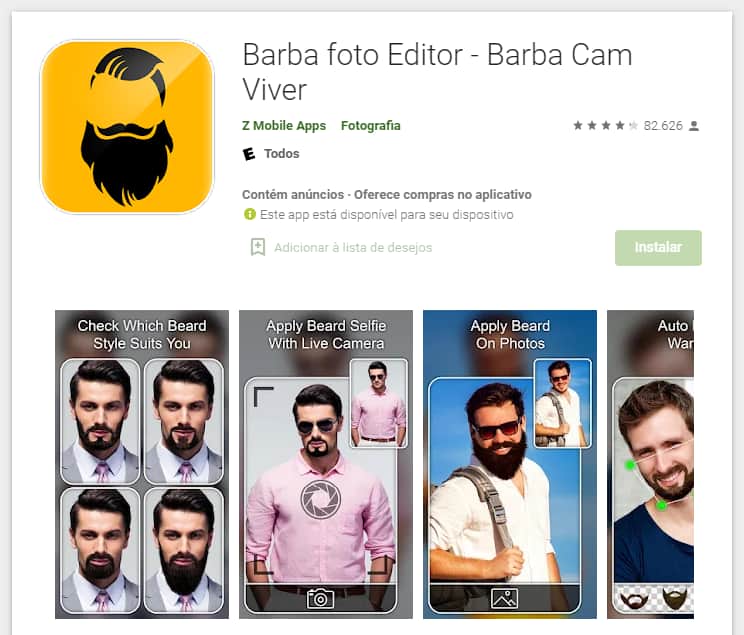 Barba foto Editor