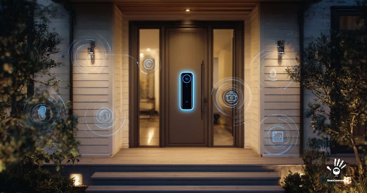 Olho Mágico Digital Compatível com Aplicativo - Olho Mágico Digital 1080p